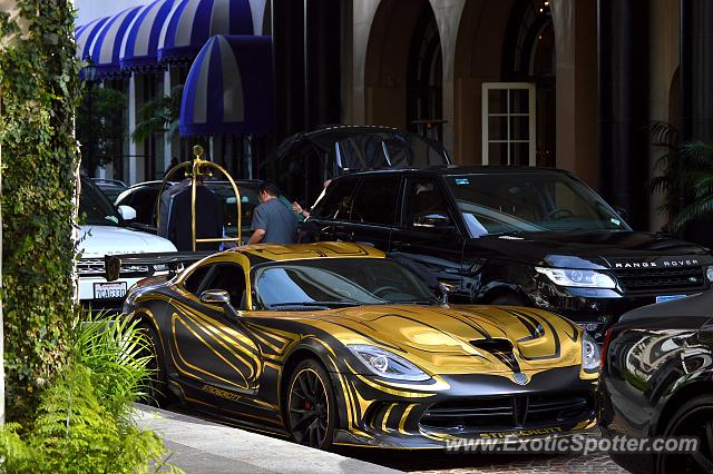 Dodge Viper spotted in Beverly Hills, California
