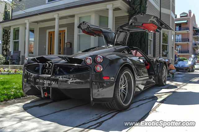 Pagani Huayra spotted in Dallas, Texas