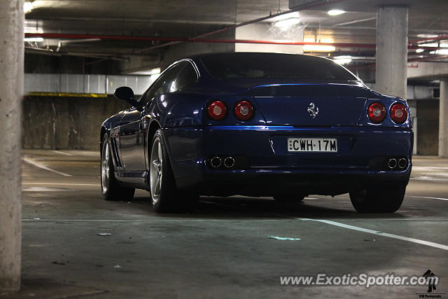 Ferrari 575M spotted in Sydney, Australia