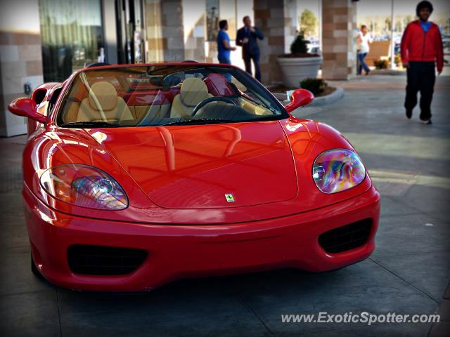 Ferrari 360 Modena spotted in Lonetree, Colorado