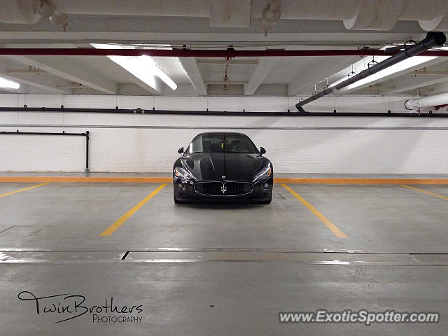 Maserati GranTurismo spotted in Boston, Massachusetts