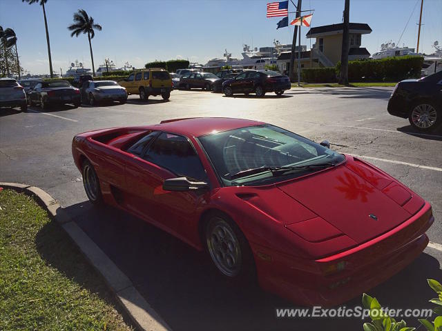 Lamborghini Diablo spotted in Palm Beach, Florida