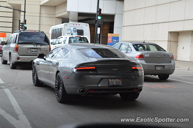 Aston Martin Rapide spotted in Chicago, Illinois