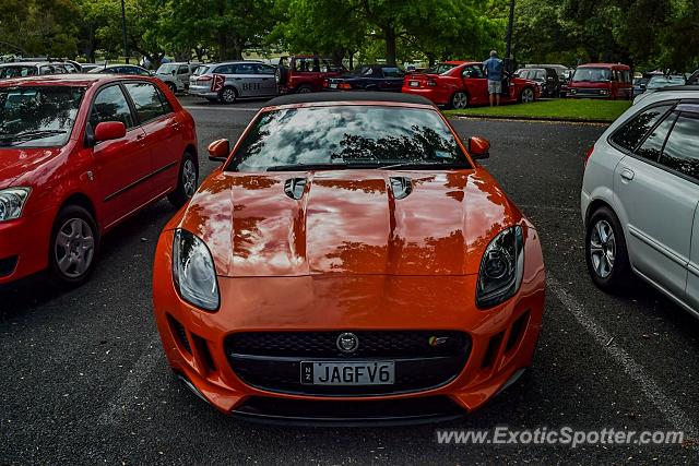 Jaguar F-Type spotted in Auckland, New Zealand