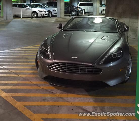 Aston Martin DB9 spotted in Orlando, Florida