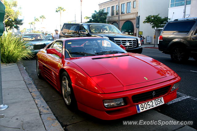 Ferrari 348 spotted in Beverly hills, California