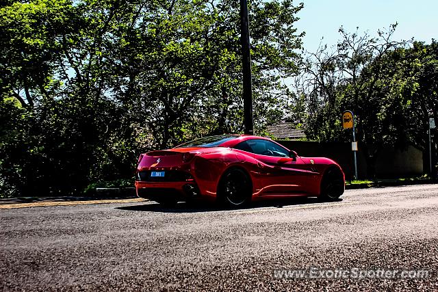 Ferrari California spotted in Sydney, Australia