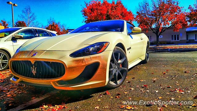 Maserati GranCabrio spotted in Albuquerque, New Mexico
