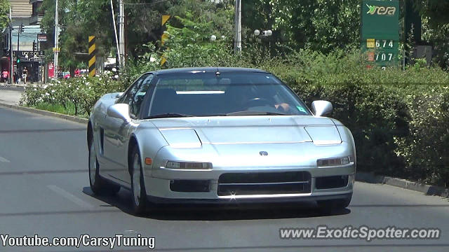 Acura NSX spotted in Santiago, Chile