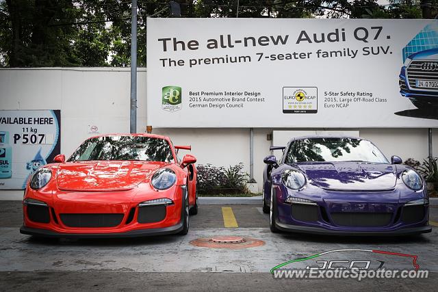 Porsche 911 GT3 spotted in Makati, Philippines
