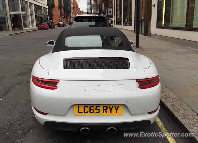 Porsche 911 spotted in London, United Kingdom