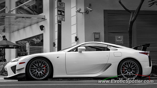 Lexus LFA spotted in Taguig, Philippines