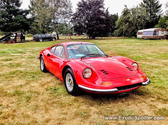 Ferrari 246 Dino spotted in Hanmer Springs, New Zealand