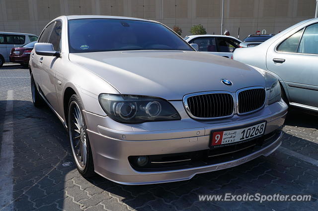 BMW Alpina B7 spotted in Abu Dhabi, United Arab Emirates
