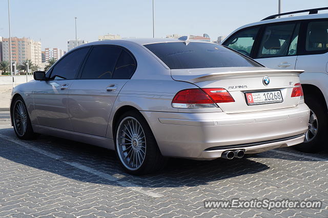 BMW Alpina B7 spotted in Abu Dhabi, United Arab Emirates