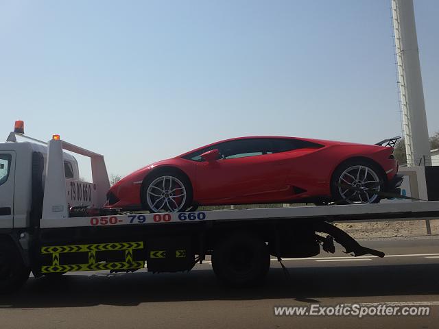 Lamborghini Huracan spotted in Abu Dhbai, United Arab Emirates