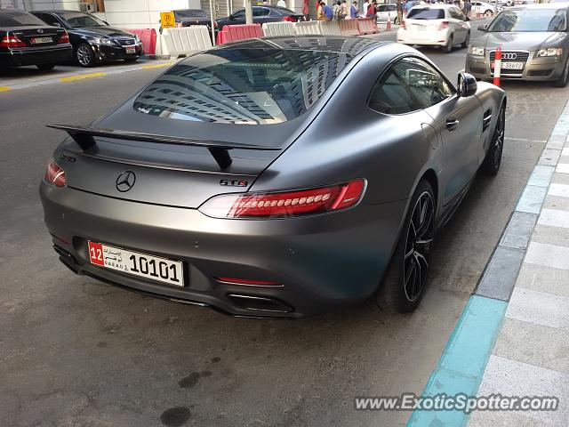 Mercedes AMG GT spotted in Abu Dhabi, United Arab Emirates