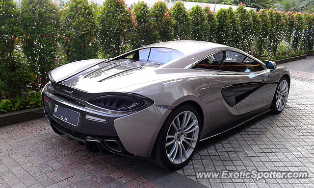 Mclaren 570S spotted in Jakarta, Indonesia