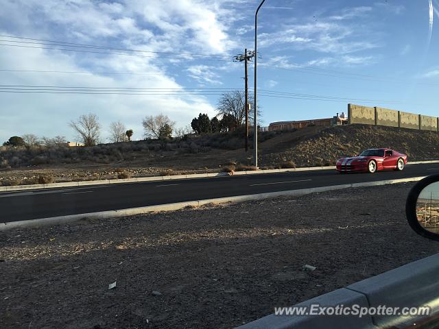 Dodge Viper spotted in Rio Rancho, New Mexico