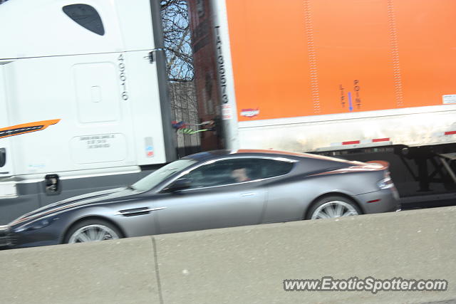 Aston Martin DBS spotted in Northbrook, Illinois