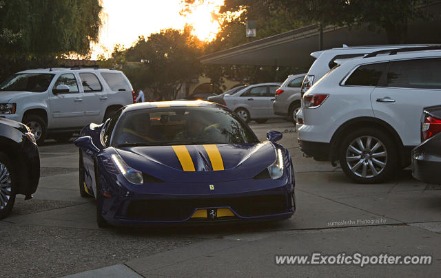 Ferrari 458 Italia spotted in Carmel, California