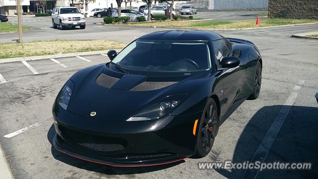 Lotus Evora spotted in WALNUT, California