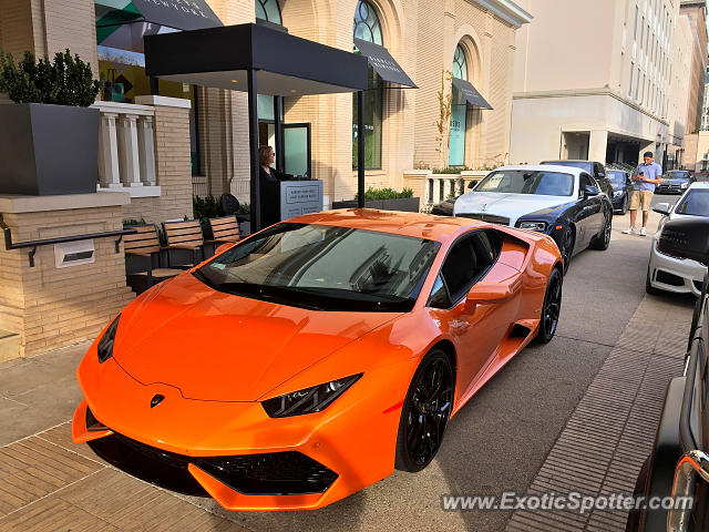 Lamborghini Huracan spotted in Beverly Hills, California