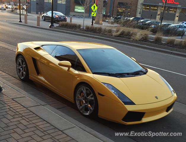 Lamborghini Gallardo spotted in St.Louis Park, Minnesota