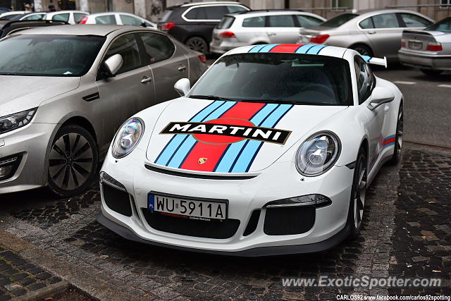 Porsche 911 GT3 spotted in Warsaw, Poland
