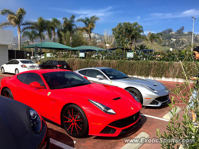 Ferrari F12 spotted in Malibu, California