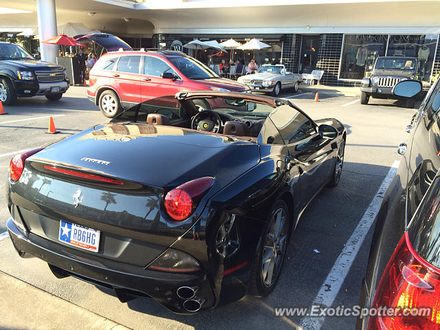 Ferrari California spotted in Houston, Texas