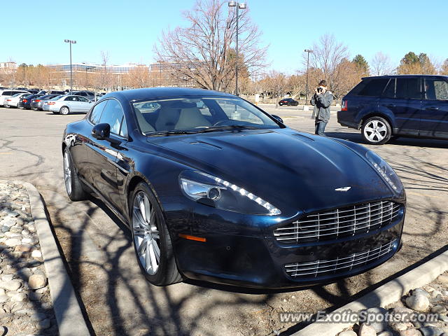 Aston Martin Rapide spotted in Dtc, Colorado