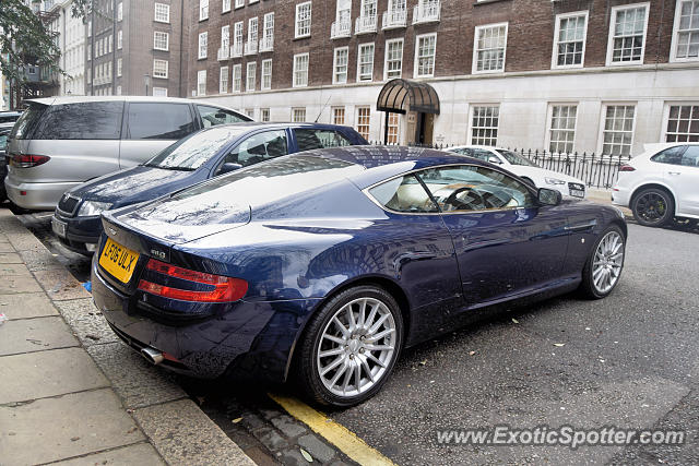 Aston Martin DB9 spotted in London, United Kingdom