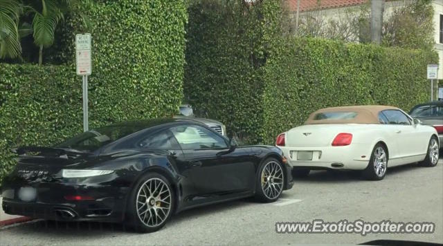 Porsche 911 Turbo spotted in Palm Beach, Florida