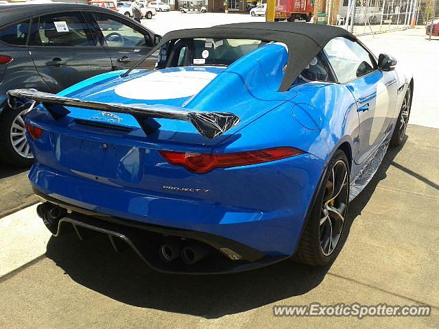 Jaguar F-Type spotted in Johannesburg, South Africa