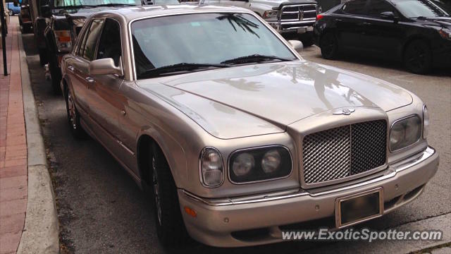 Bentley Arnage spotted in West Palm Beach, Florida