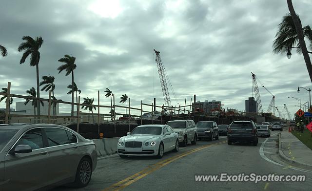 Bentley Flying Spur spotted in Palm Beach, Florida