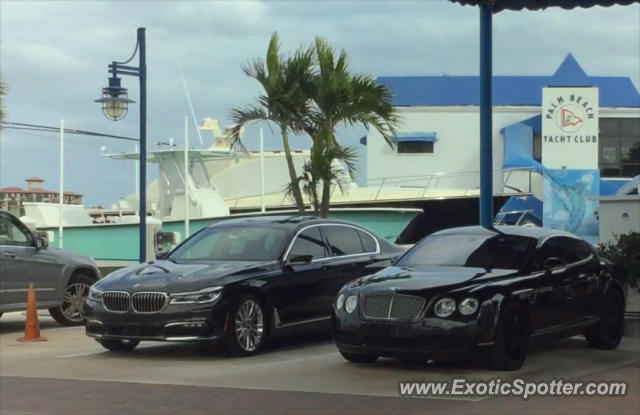 Bentley Continental spotted in West Palm Beach, Florida