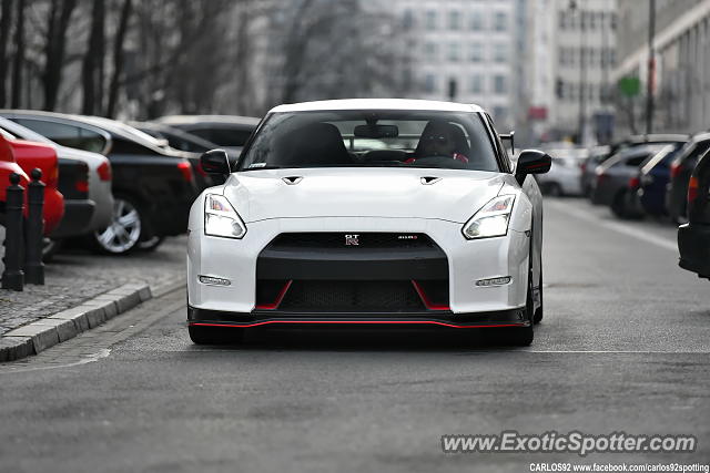 Nissan GT-R spotted in Warsaw, Poland