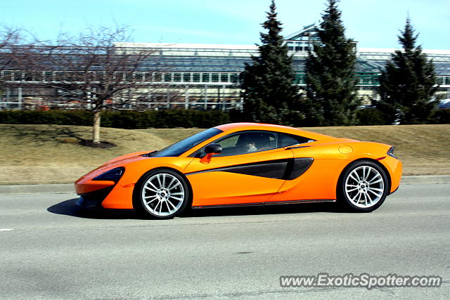 Mclaren 570S spotted in Lake Forest, Illinois