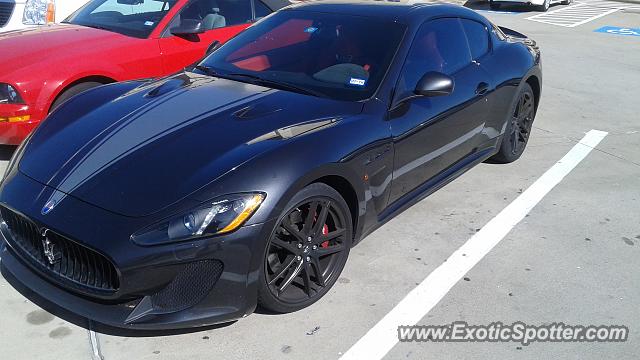 Maserati GranTurismo spotted in Frisco, Texas