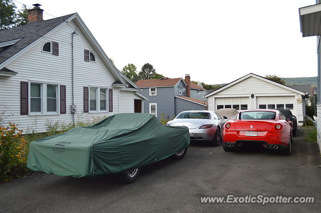 Aston Martin DB4 spotted in Watkins Glen, New York