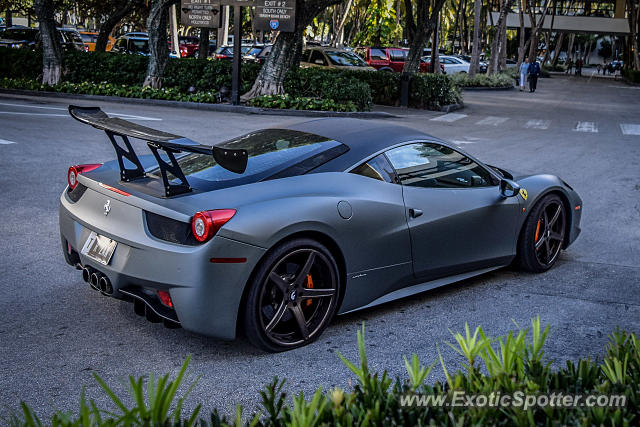 Ferrari 458 Italia spotted in Bal Harbour, Florida