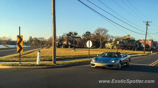 Ferrari 360 Modena spotted in Spring Lake, New Jersey