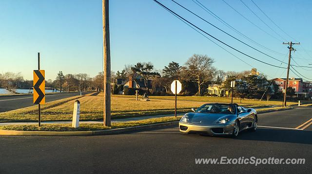Ferrari 360 Modena spotted in Spring Lake, New Jersey