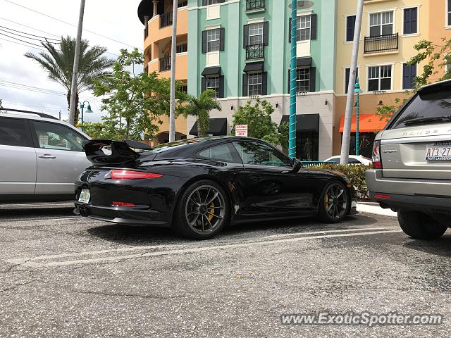 Porsche 911 GT3 spotted in Delray Beach, Florida