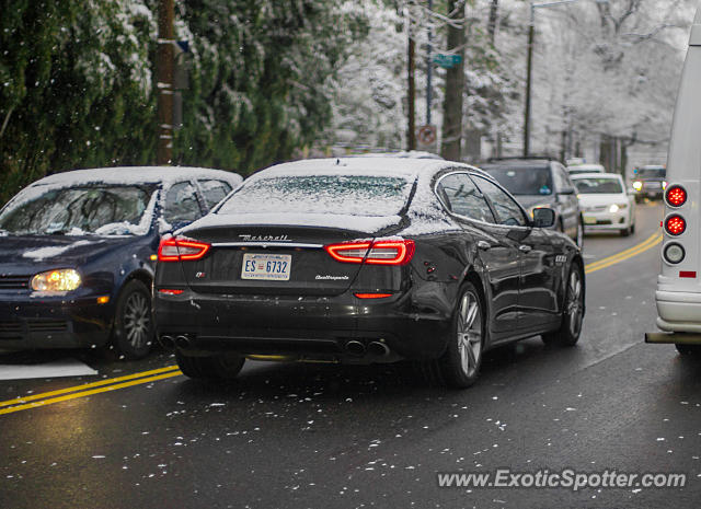 Maserati Quattroporte spotted in Arlington, Virginia