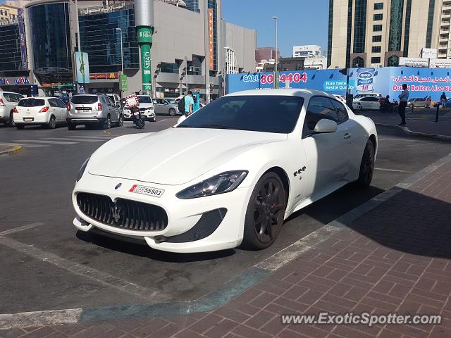 Maserati GranTurismo spotted in Abu Dhbai, United Arab Emirates