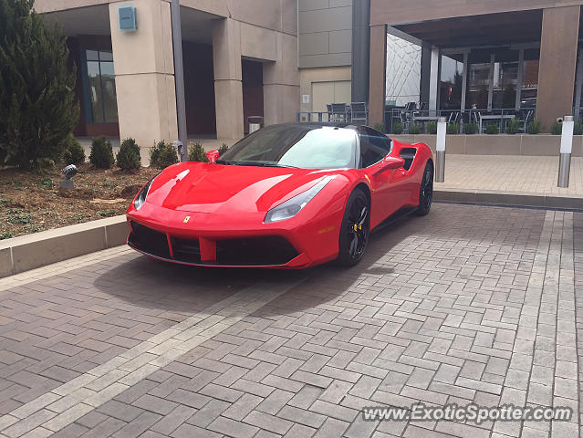 Ferrari 488 GTB spotted in Denver, Colorado