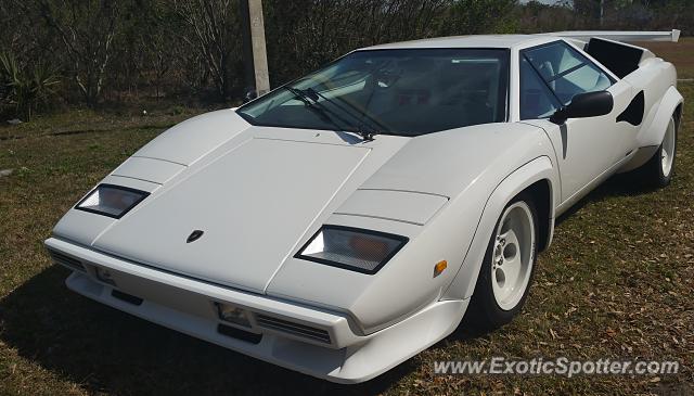 Lamborghini Countach spotted in Orlando, United States